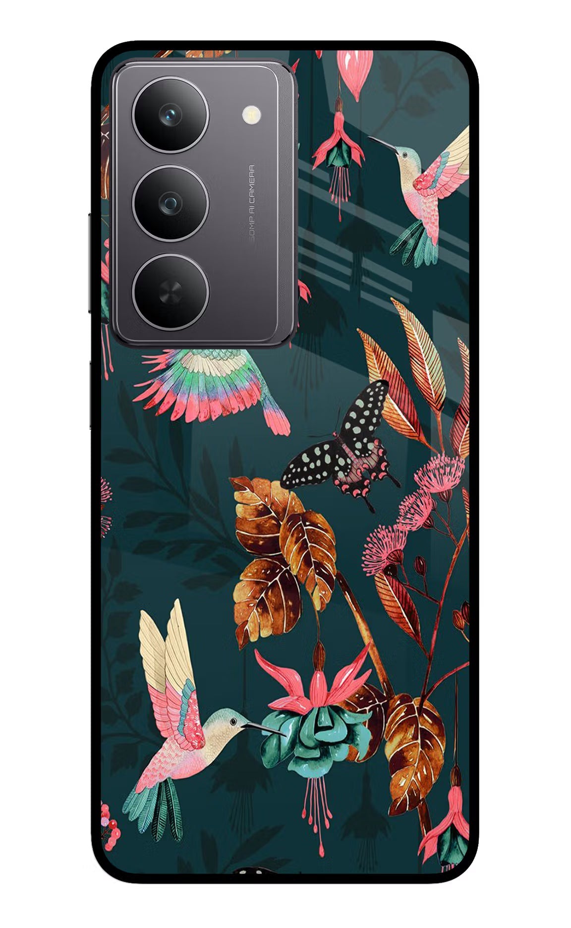 Birds Realme 14x 5G Glass Case