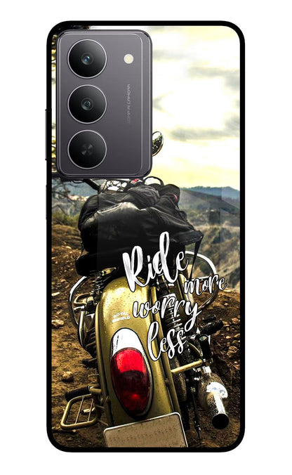Ride More Worry Less Realme 14x 5G Back Cover
