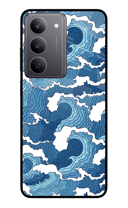 Blue Waves Realme 14x 5G Back Cover