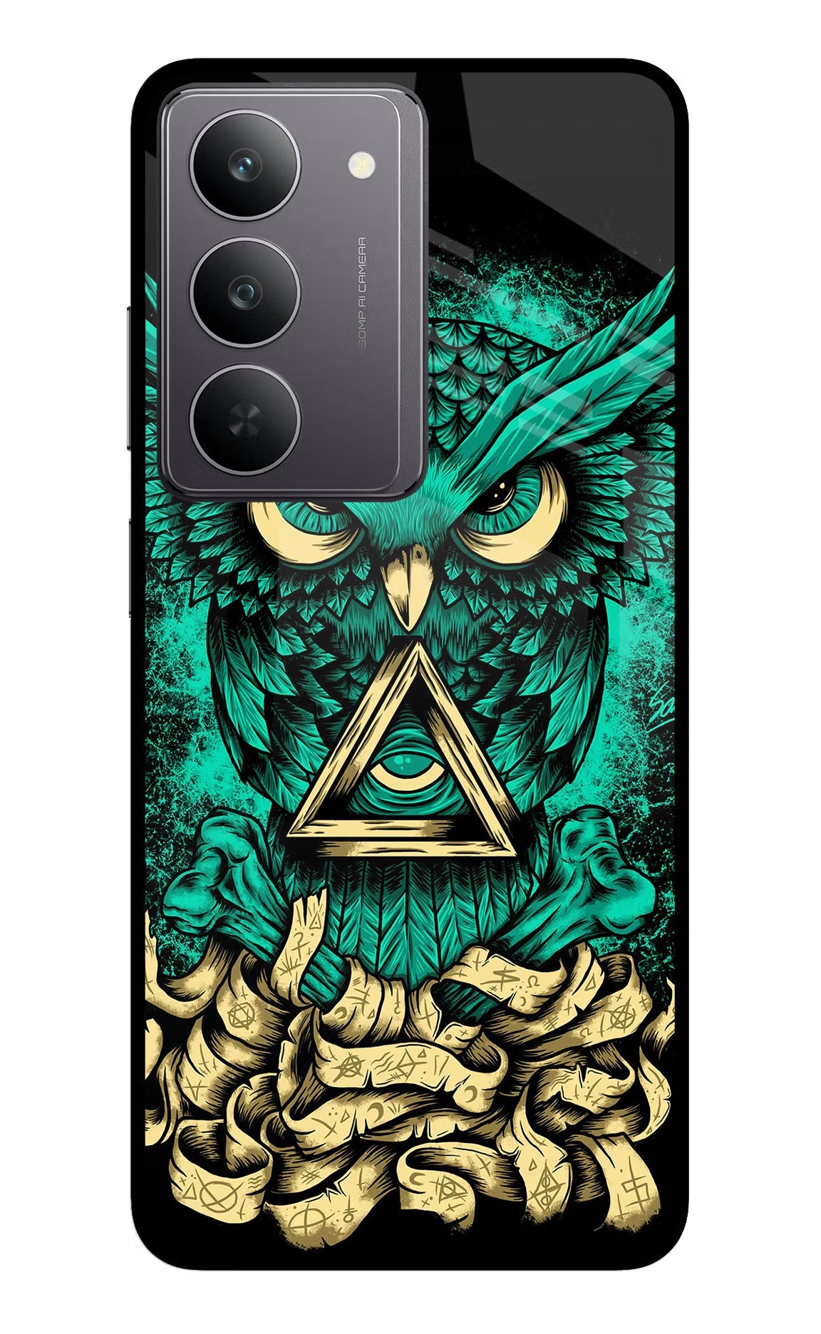Green Owl Realme 14x 5G Back Cover