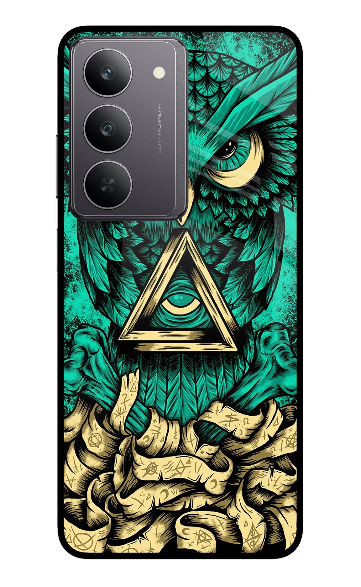 Green Owl Realme 14x 5G Back Cover