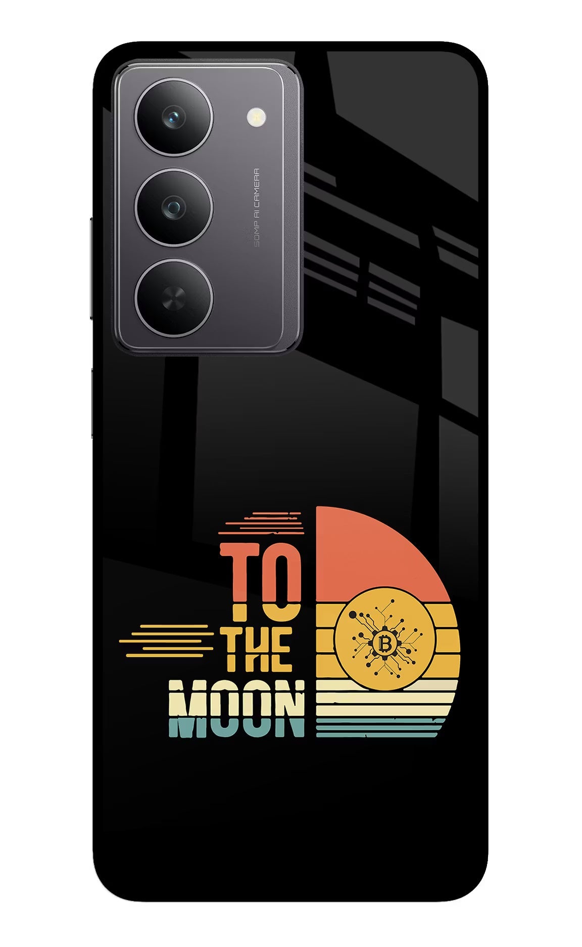 To the Moon Realme 14x 5G Back Cover