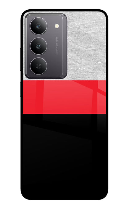 Tri Color Pattern Realme 14x 5G Back Cover