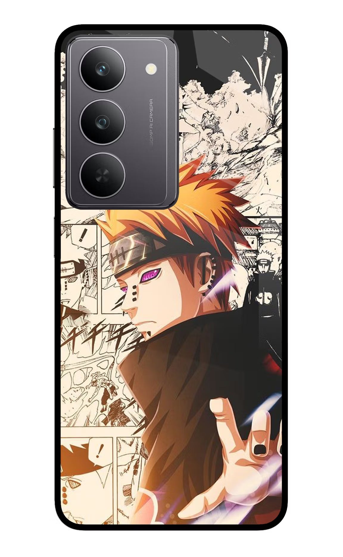 Pain Anime Realme 14x 5G Glass Case