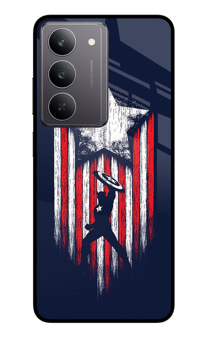 Captain America Marvel Art Realme 14x 5G Back Cover