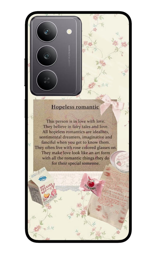 Hopeless Romantic Realme 14x 5G Back Cover