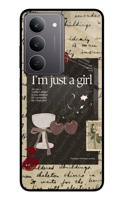 I am just a girl Realme 14x 5G Back Cover