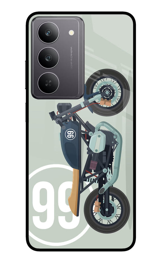 Classic Cafe Racer 99 Realme 14x 5G Glass Case