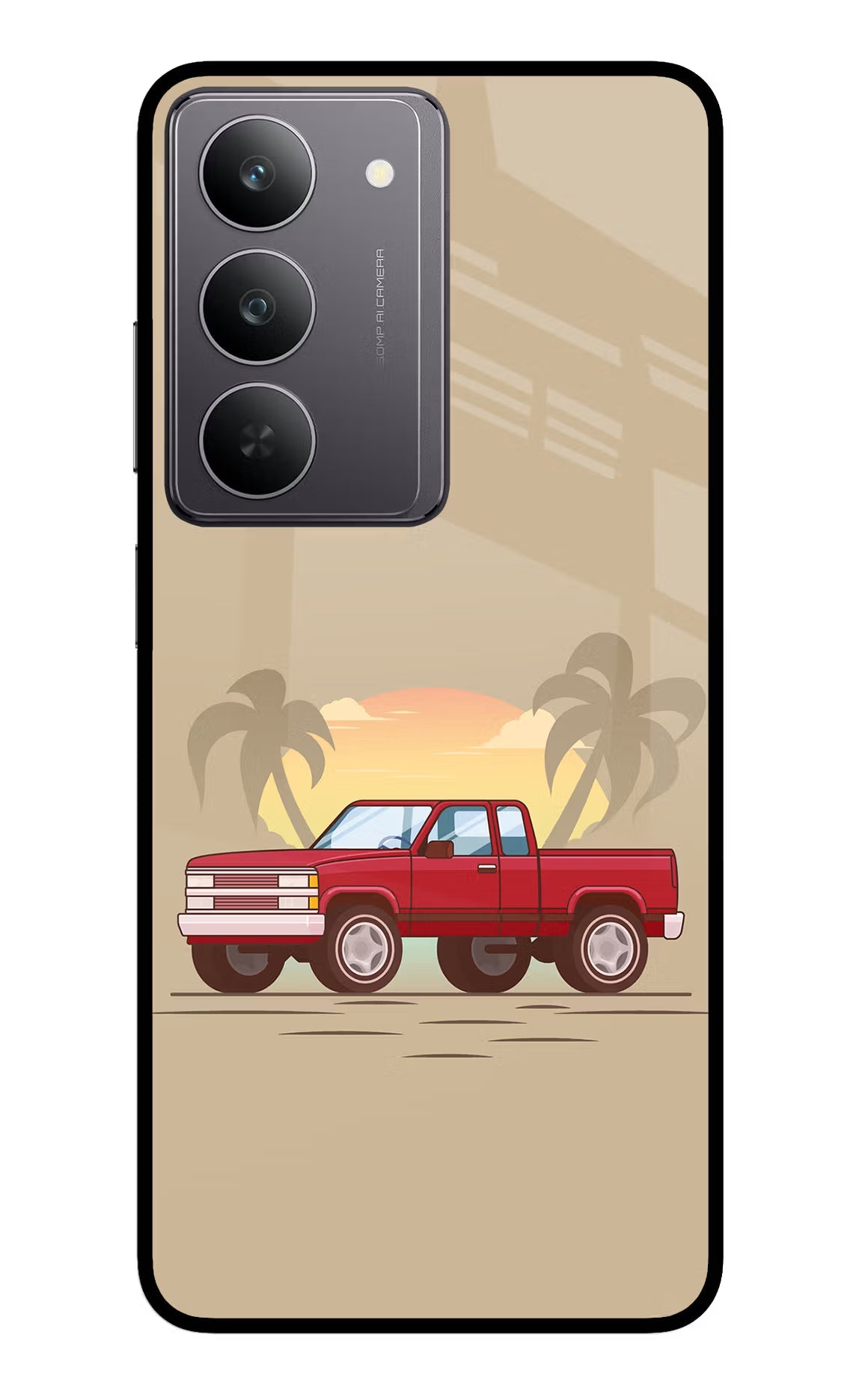 Desert Classic Drive Realme 14x 5G Back Cover