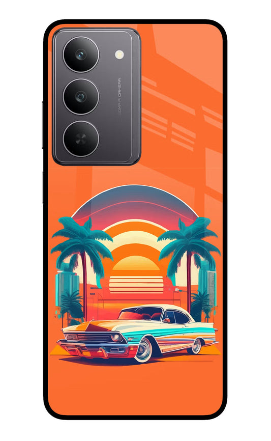 Palm Drive 80s Realme 14x 5G Back Cover