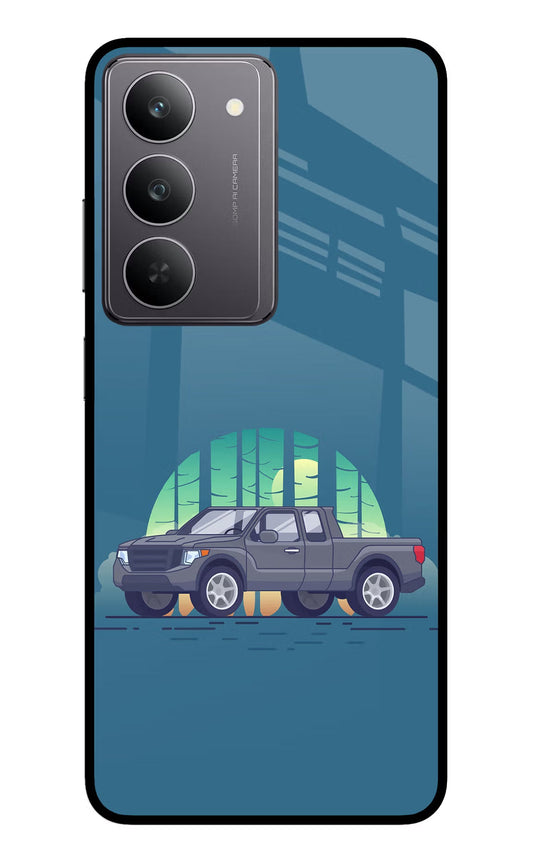 Retro Garage Vibe Realme 14x 5G Back Cover