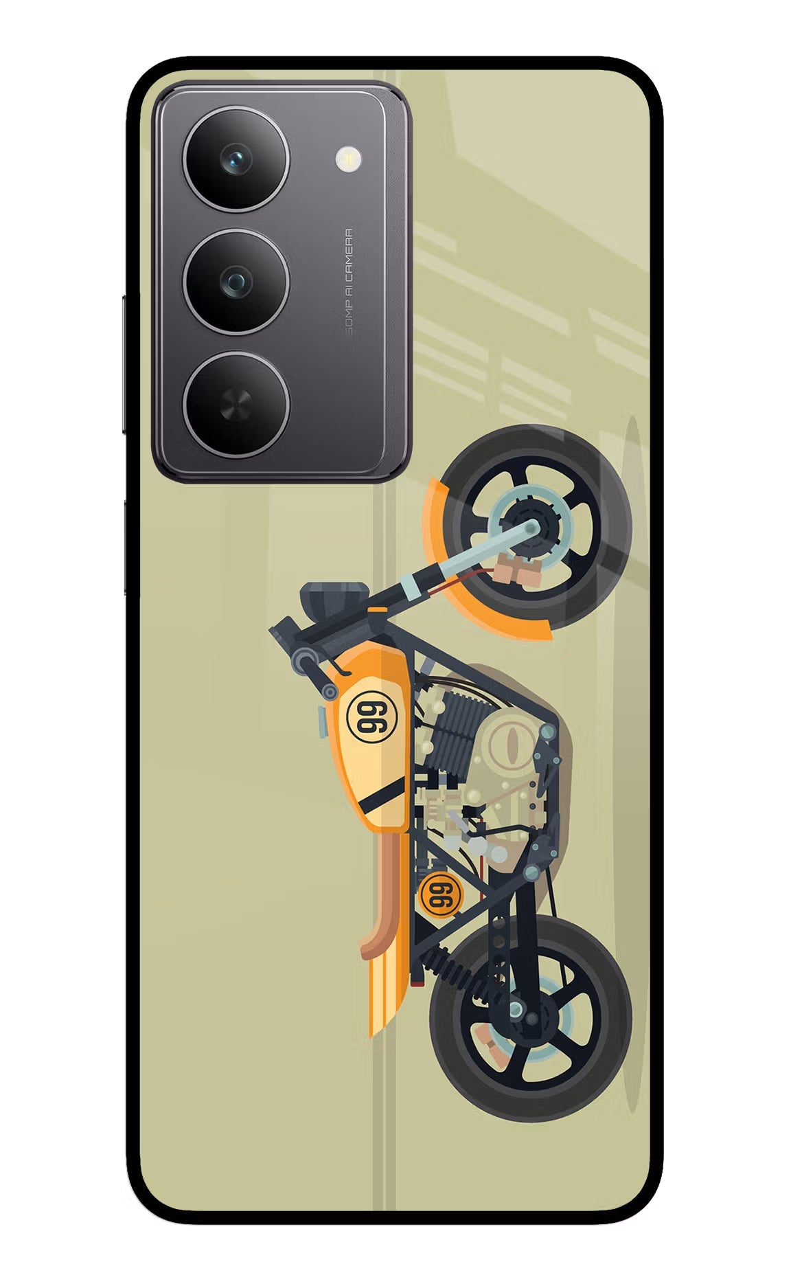 Vertical Speedster Realme 14x 5G Back Cover