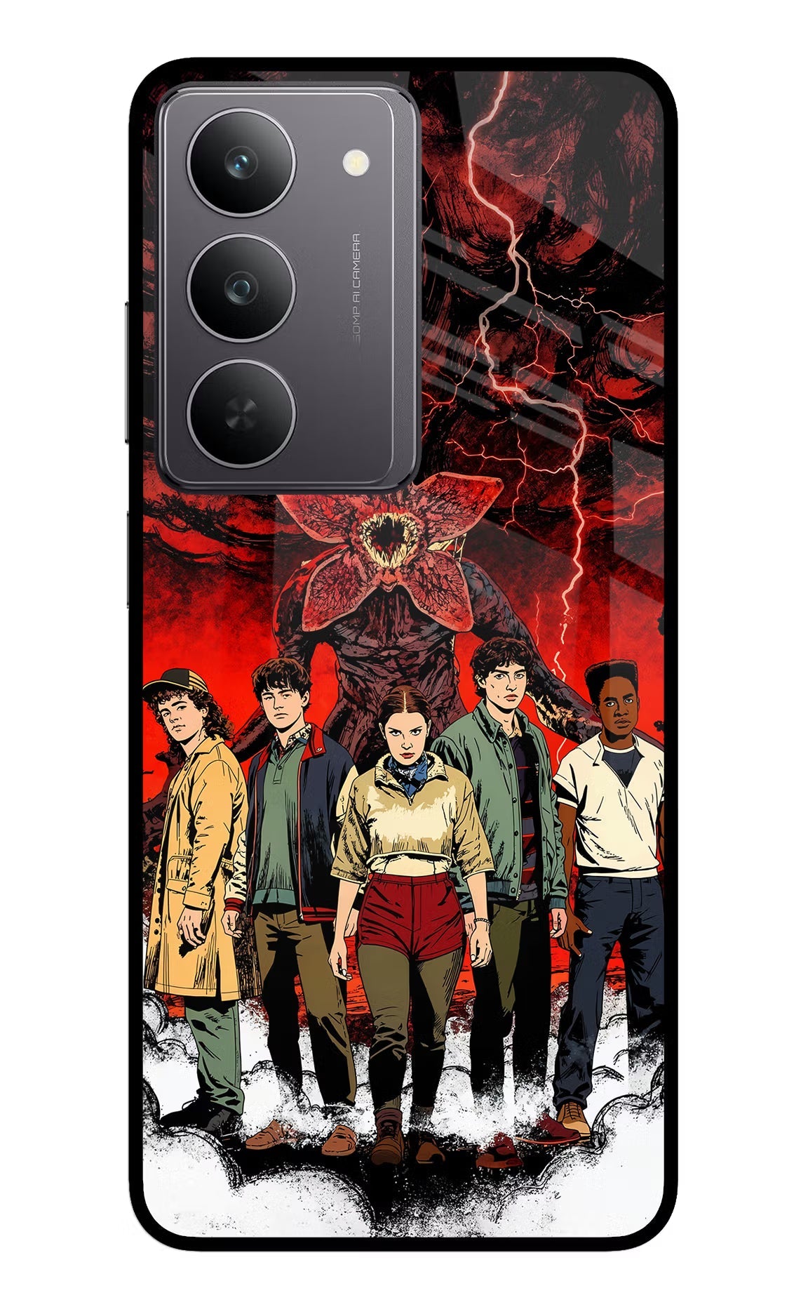 Ordinary Things Characters Realme 14x 5G Glass Case