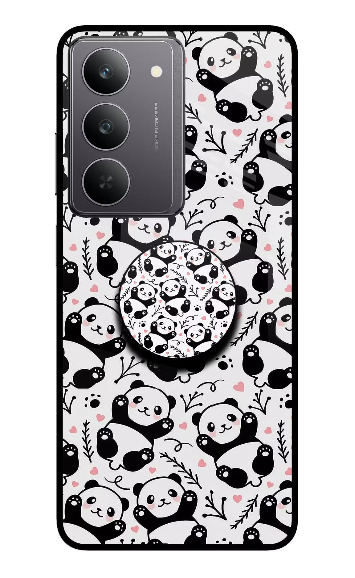 Cute Panda Realme 14x 5G Pop Case
