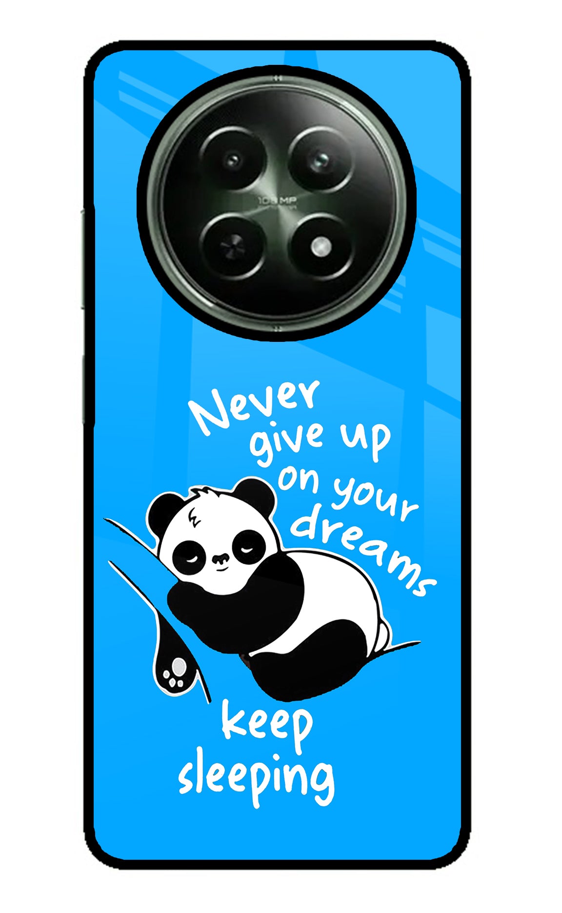 Keep Sleeping Realme 12x 5G Glass Case