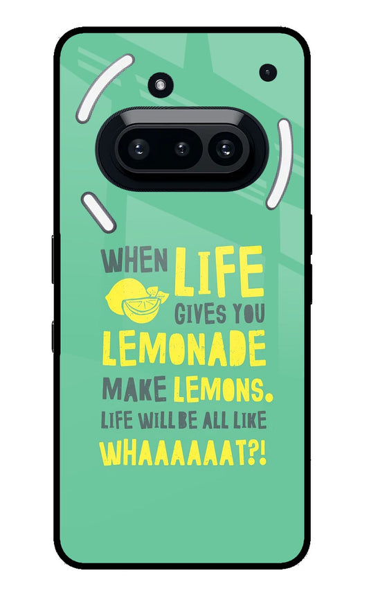 Quote Nothing Phone 3A Back Cover