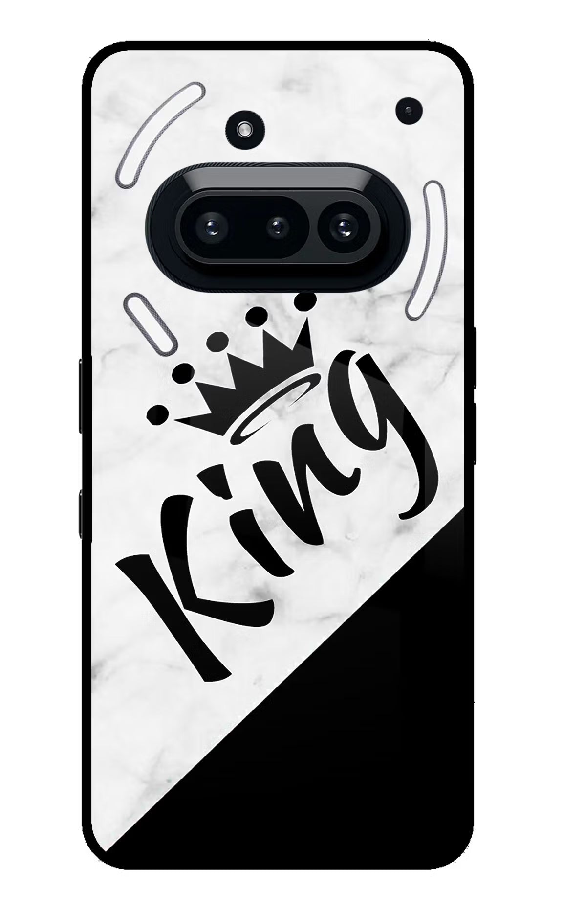 King Nothing Phone 3A Back Cover