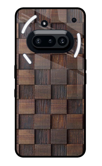 Wooden Cube Design Nothing Phone 3A Back Cover