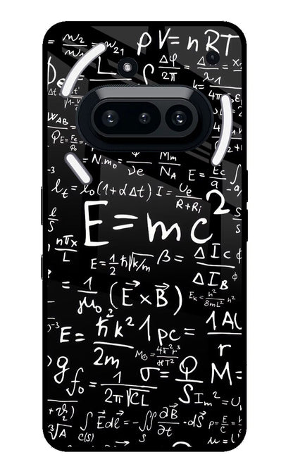 Physics Formula Nothing Phone 3A Back Cover