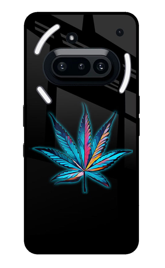 Weed Nothing Phone 3A Glass Case