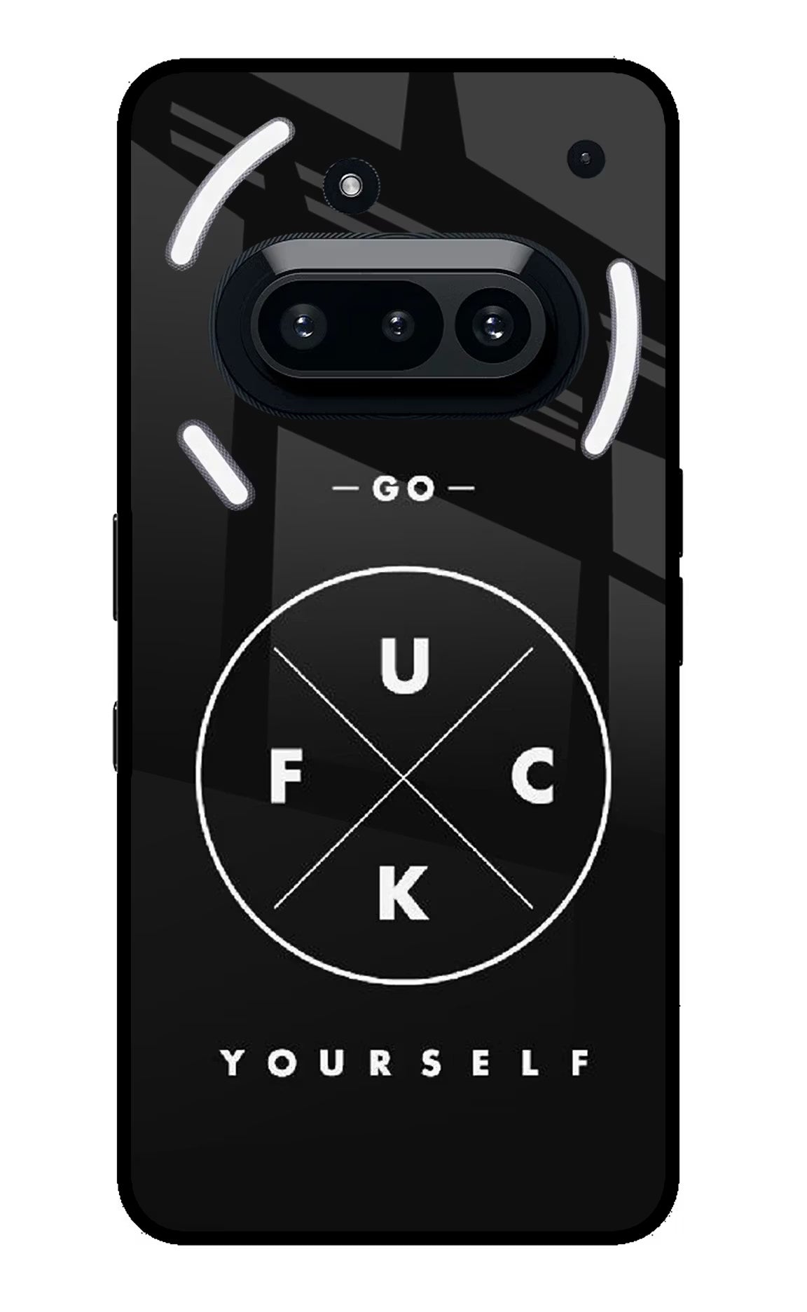 Go Fuck Yourself Nothing Phone 3A Back Cover