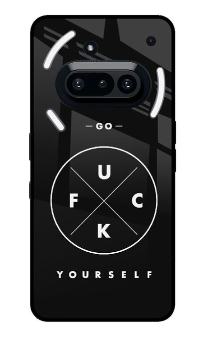 Go Fuck Yourself Nothing Phone 3A Back Cover