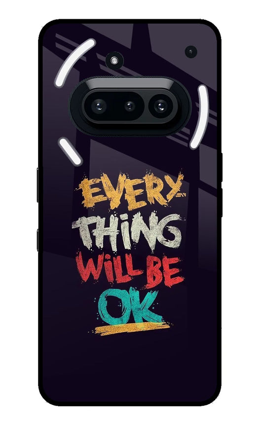Everything Will Be Ok Nothing Phone 3A Back Cover