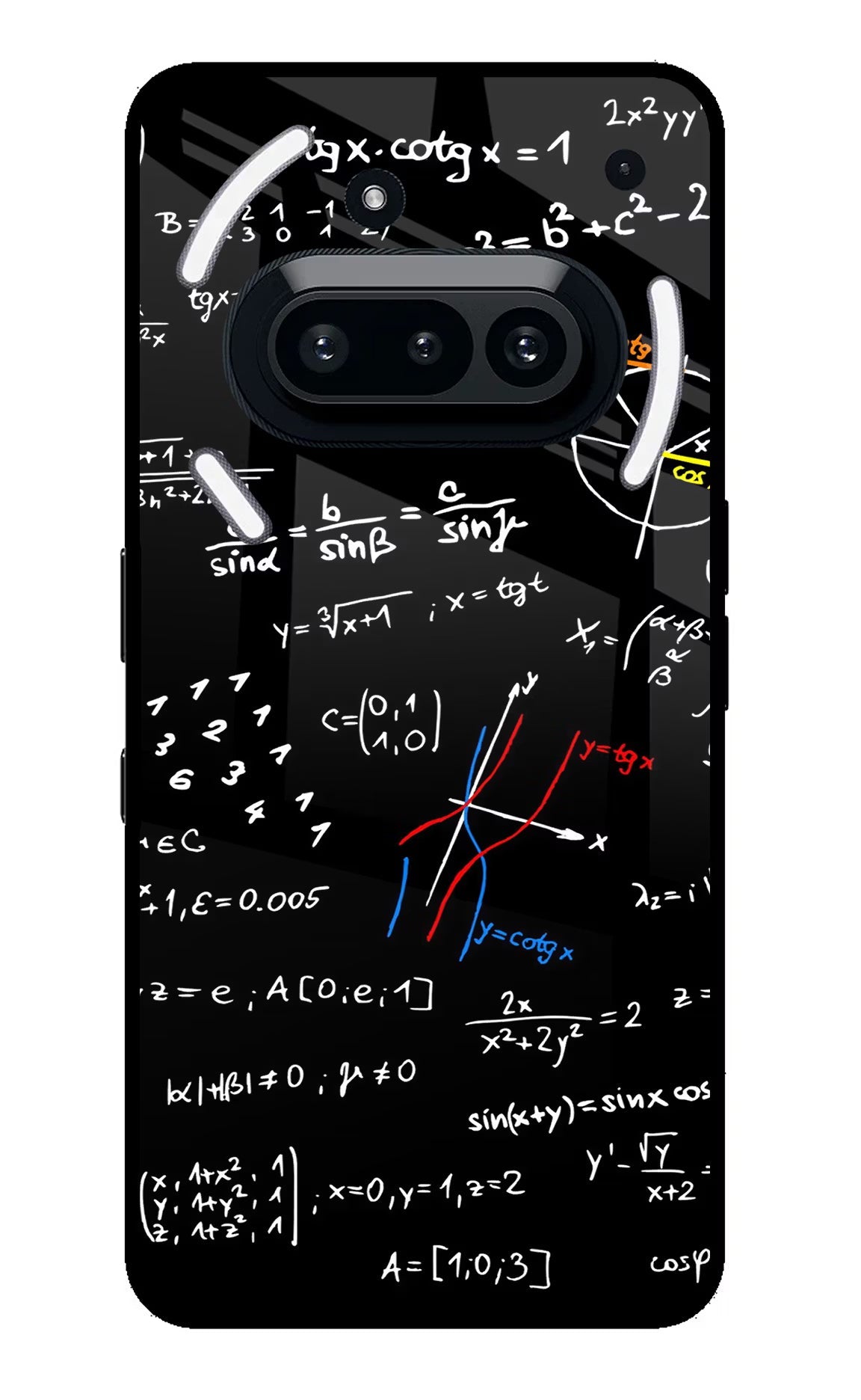 Mathematics Formula Nothing Phone 3A Back Cover