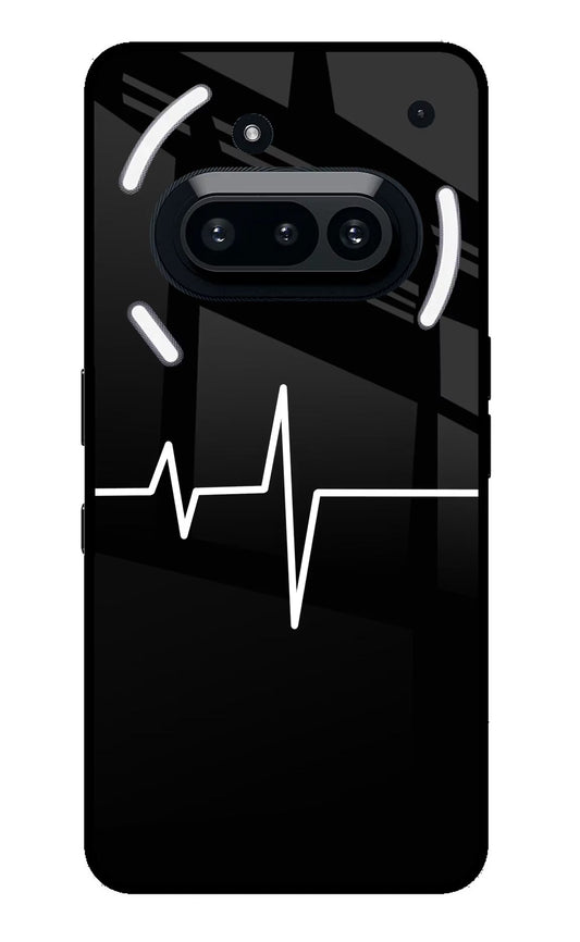 Heart Beats Nothing Phone 3A Back Cover