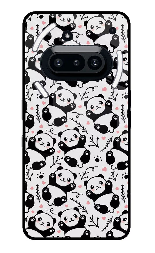Cute Panda Nothing Phone 3A Back Cover