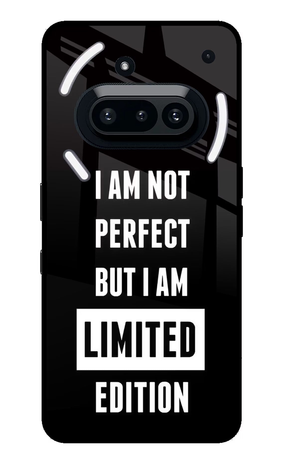 I Am Not Perfect But I Am Limited Edition Nothing Phone 3A Back Cover