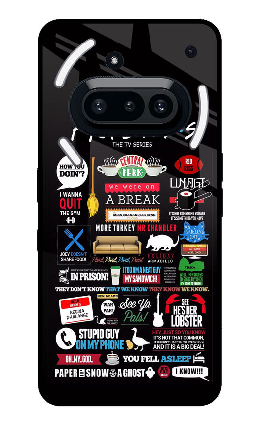 FRIENDS Nothing Phone 3A Glass Case