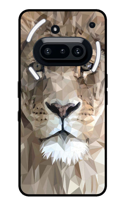 Lion Art Nothing Phone 3A Back Cover
