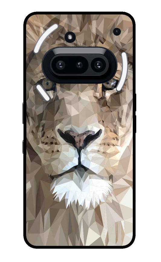 Lion Art Nothing Phone 3A Back Cover