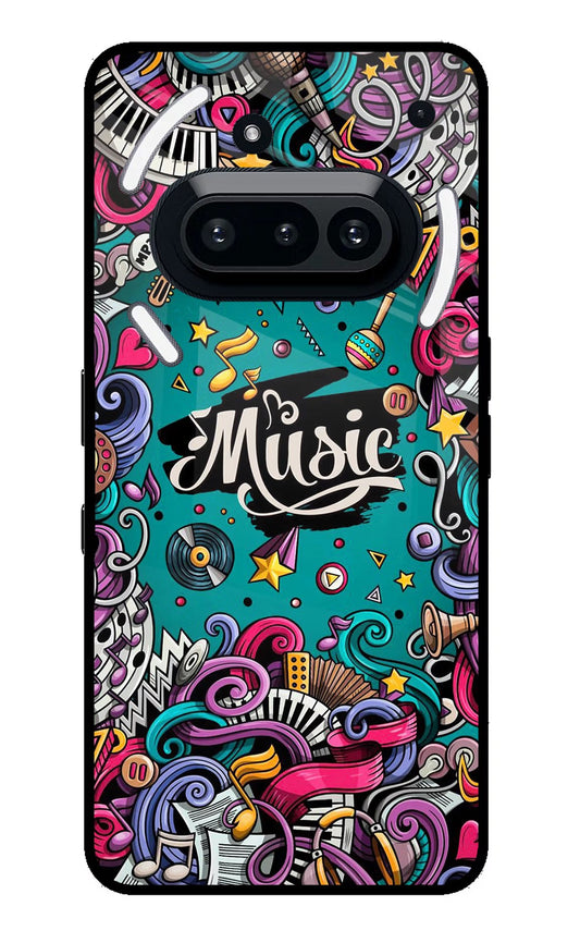 Music Graffiti Nothing Phone 3A Back Cover