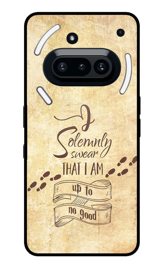 I Solemnly swear that i up to no good Nothing Phone 3A Back Cover