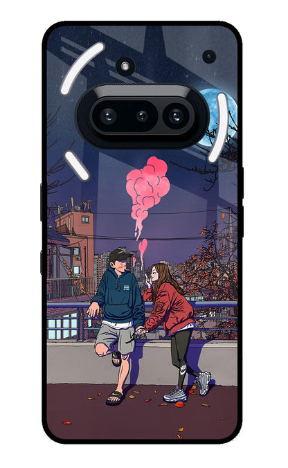 Chilling Couple Nothing Phone 3A Back Cover