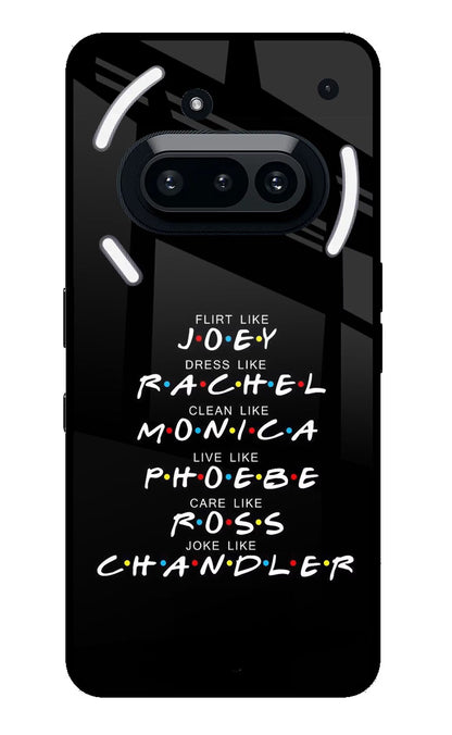 FRIENDS Character Nothing Phone 3A Back Cover