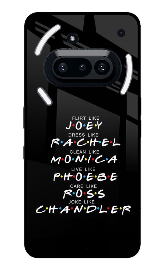 FRIENDS Character Nothing Phone 3A Back Cover