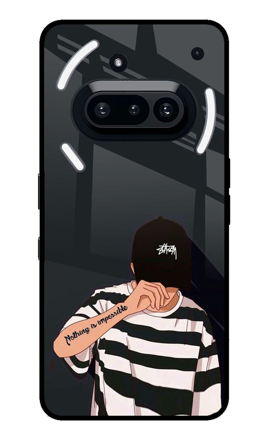 Aesthetic Boy Nothing Phone 3A Glass Case