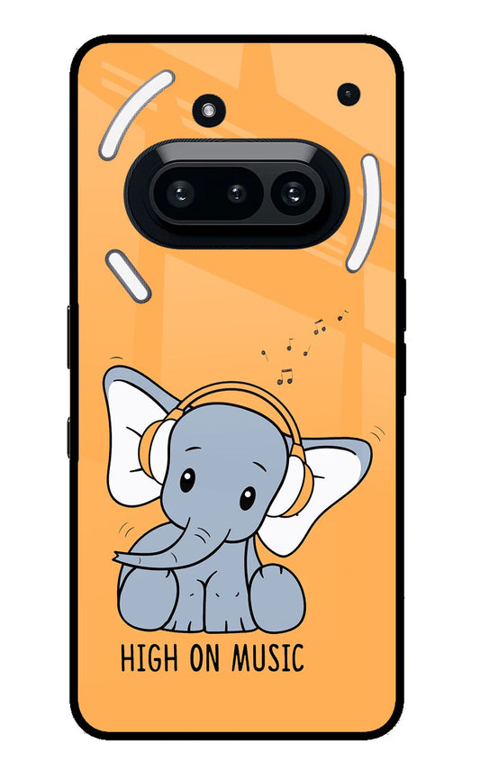 High On Music Nothing Phone 3A Back Cover