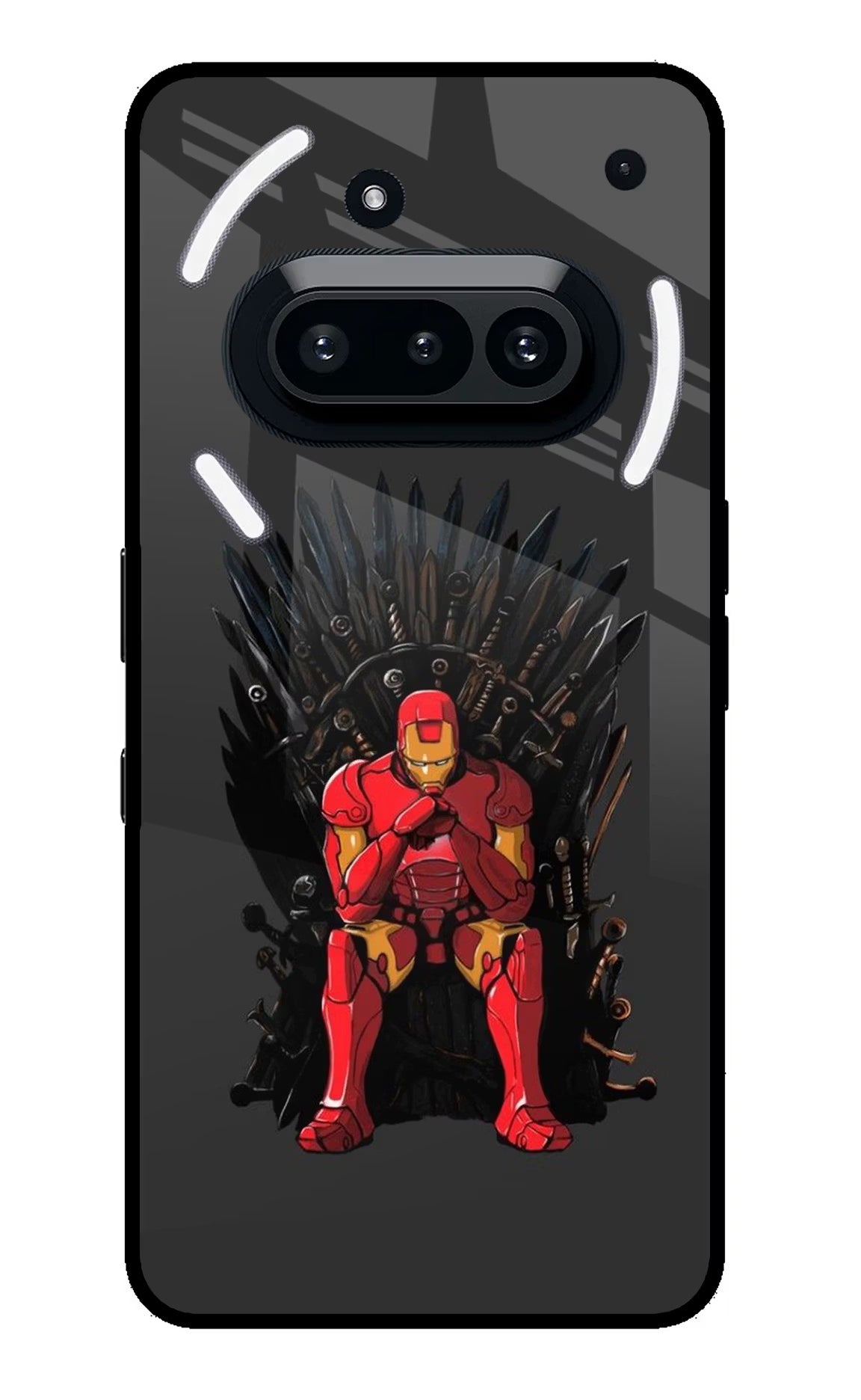 Ironman Throne Nothing Phone 3A Glass Case