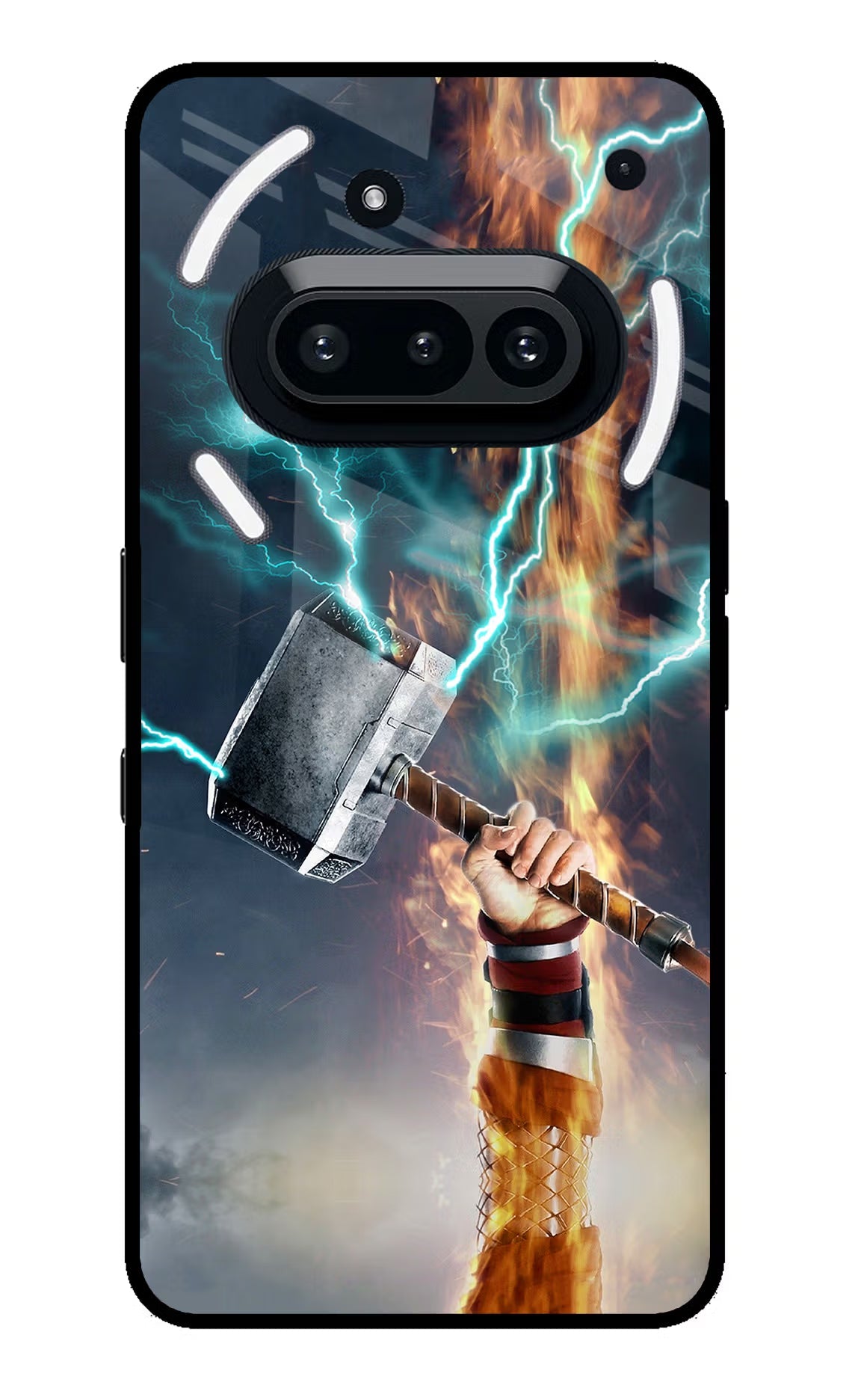 Thor Hammer Mjolnir Nothing Phone 3A Back Cover