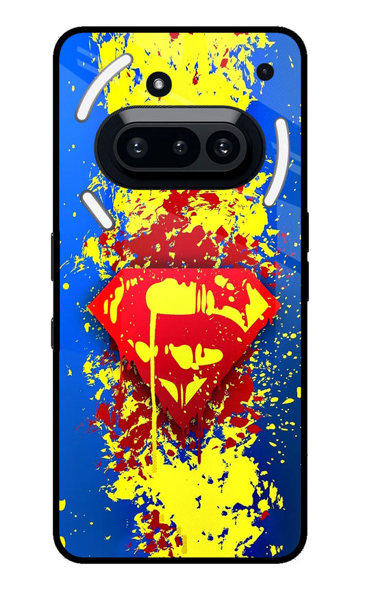 Superman logo Nothing Phone 3A Back Cover