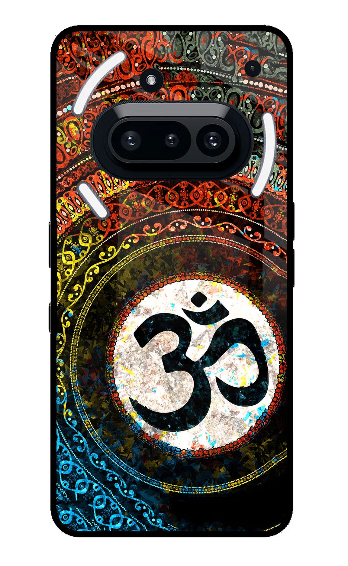 Om Cultural Nothing Phone 3A Glass Case