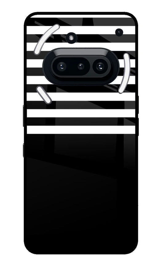 Black and White Print Nothing Phone 3A Back Cover