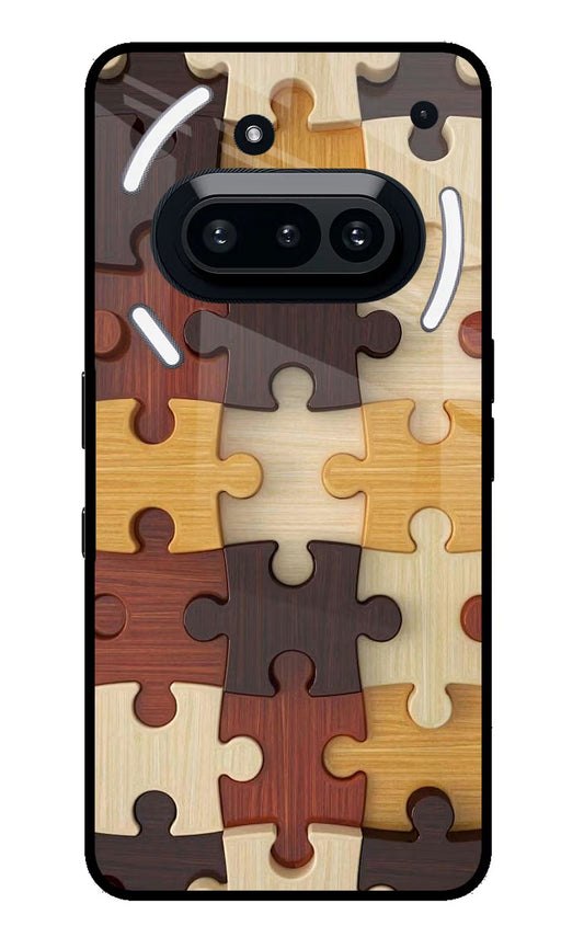 Wooden Puzzle Nothing Phone 3A Back Cover