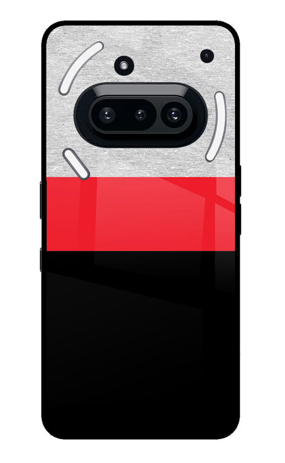 Tri Color Pattern Nothing Phone 3A Back Cover