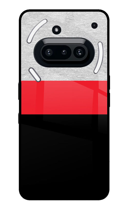 Tri Color Pattern Nothing Phone 3A Back Cover