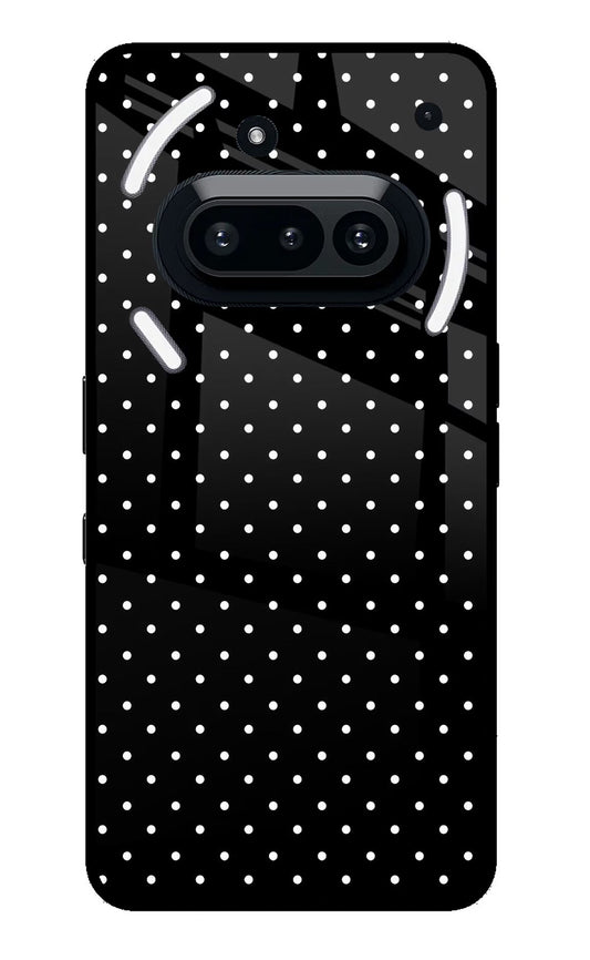 White Dots Nothing Phone 3A Back Cover